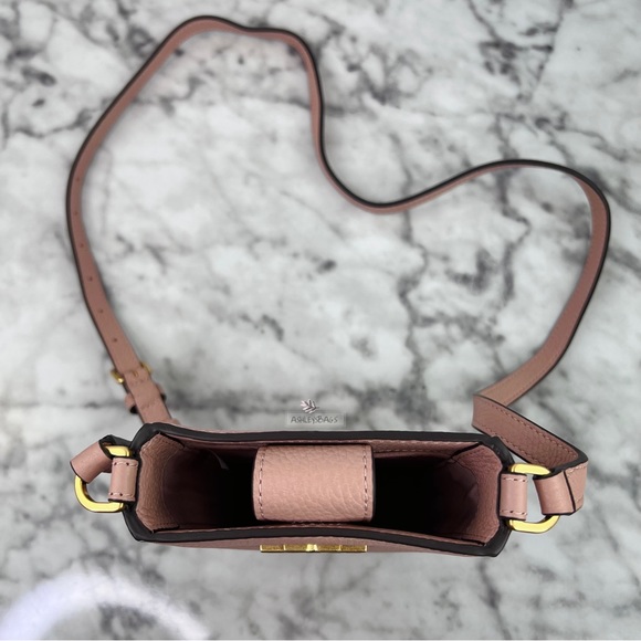 Tory Burch Britten Phone Crossbody In Light Meadowsweet Pink - Picture 5 of 7